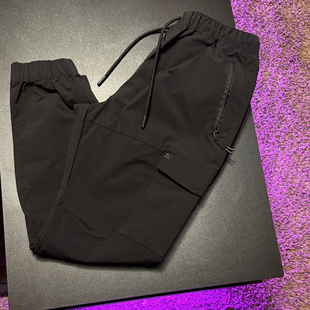 Men's Black Cargo Pants